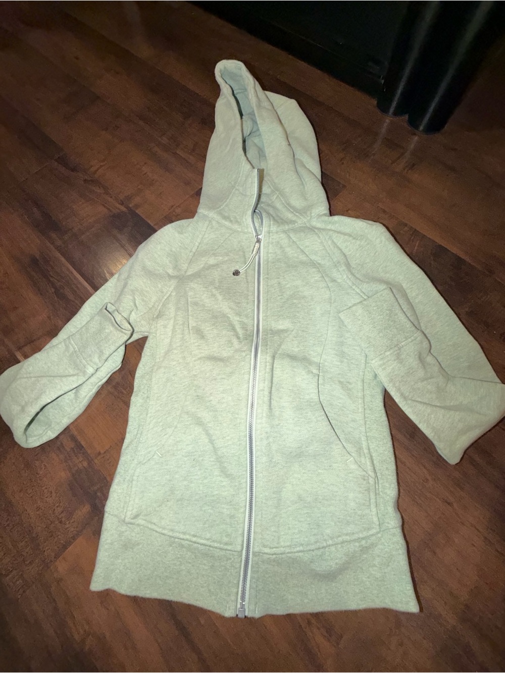 lululemon athletica Sage Green Full-Zip Scuba Hoodie
